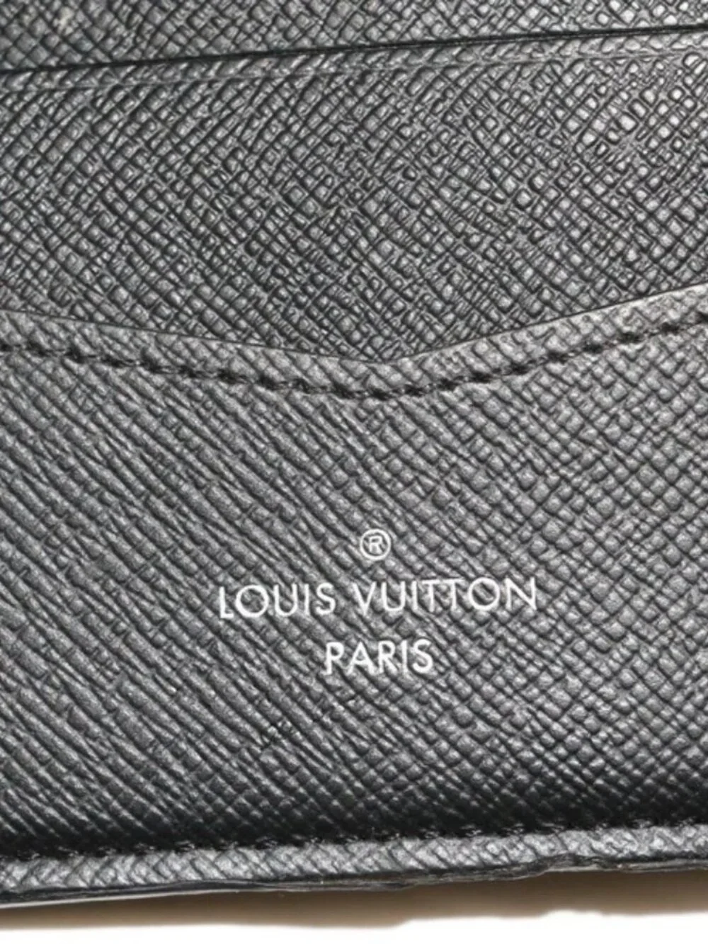 Louis Vuitton Damier Slender Wallet - Black/Gray